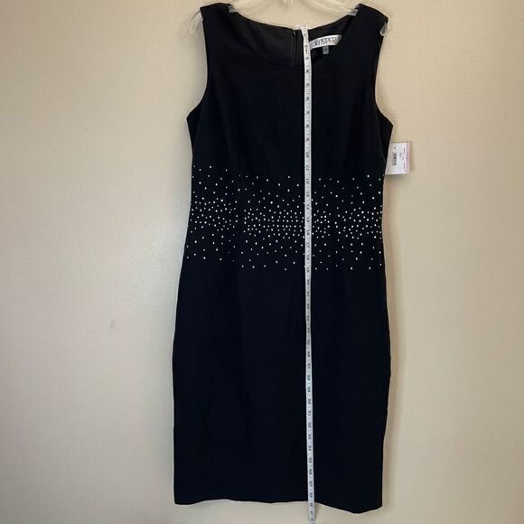 7.NEW! Kasper | Dress| Studded Waistline| Small - Picture 5 of 14